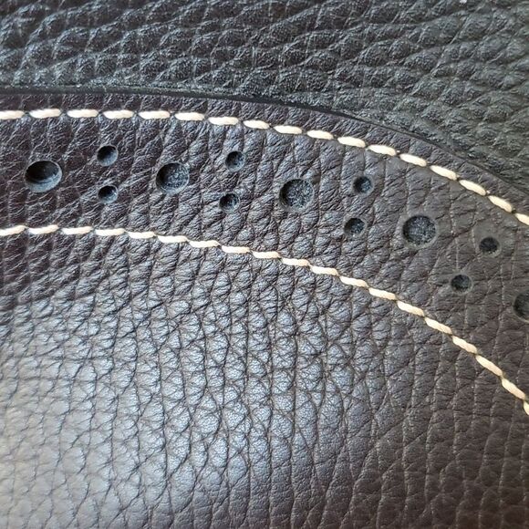 DOONEY BOURKE small black slouch T’Moro Pebble Leather Shoulder Bag - Picture 10 of 14